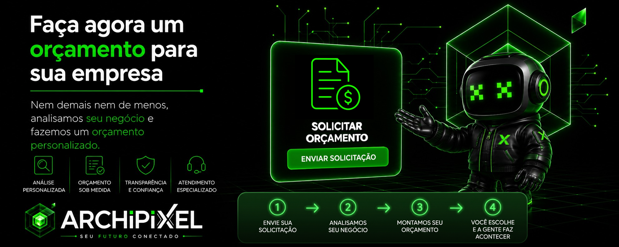 Projetos digitais desenvolvidos pela ArchPixel